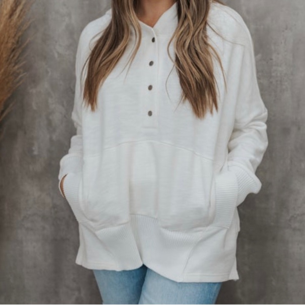 White Pull over